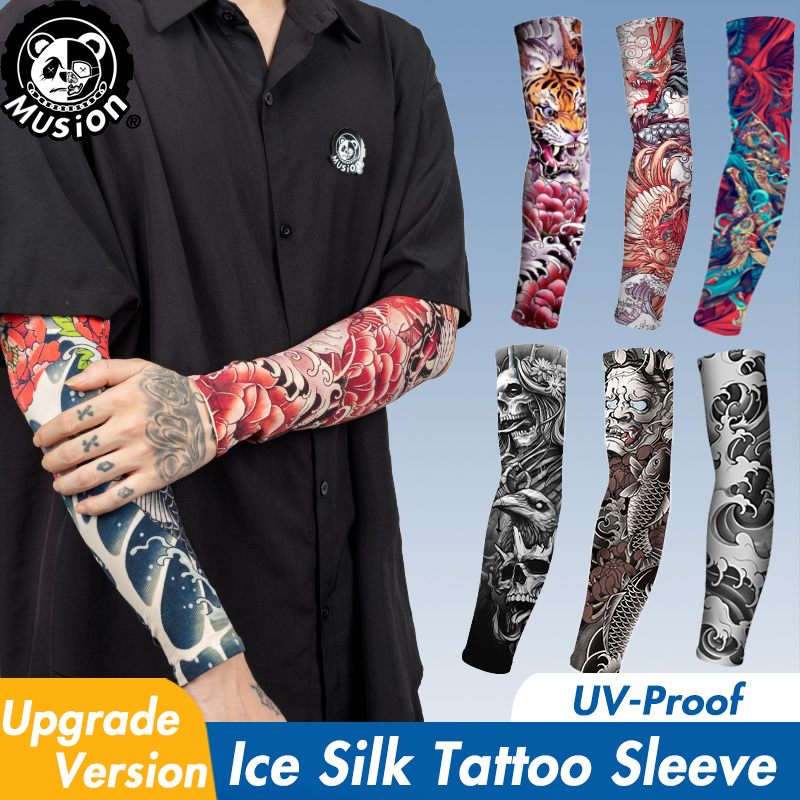 Esports Gaming Arm Sleeve - Musion Nuove maniche per tatuaggi senza