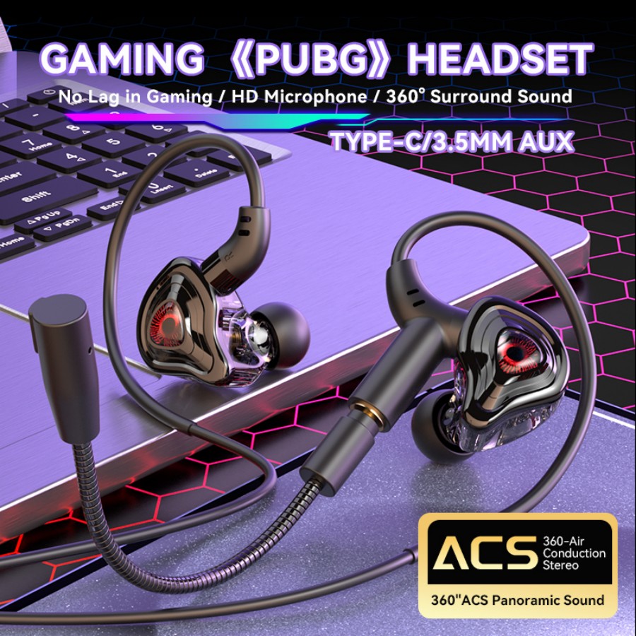 Esports Gaming Phone - Cuffie da gioco per eSport, suono