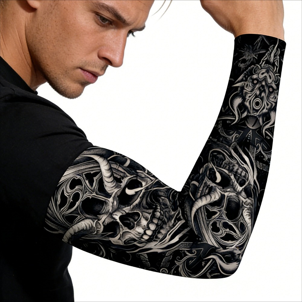 Esports Gaming Arm Sleeve - 2 Pezzi Maniche Protettive per Tatuaggi