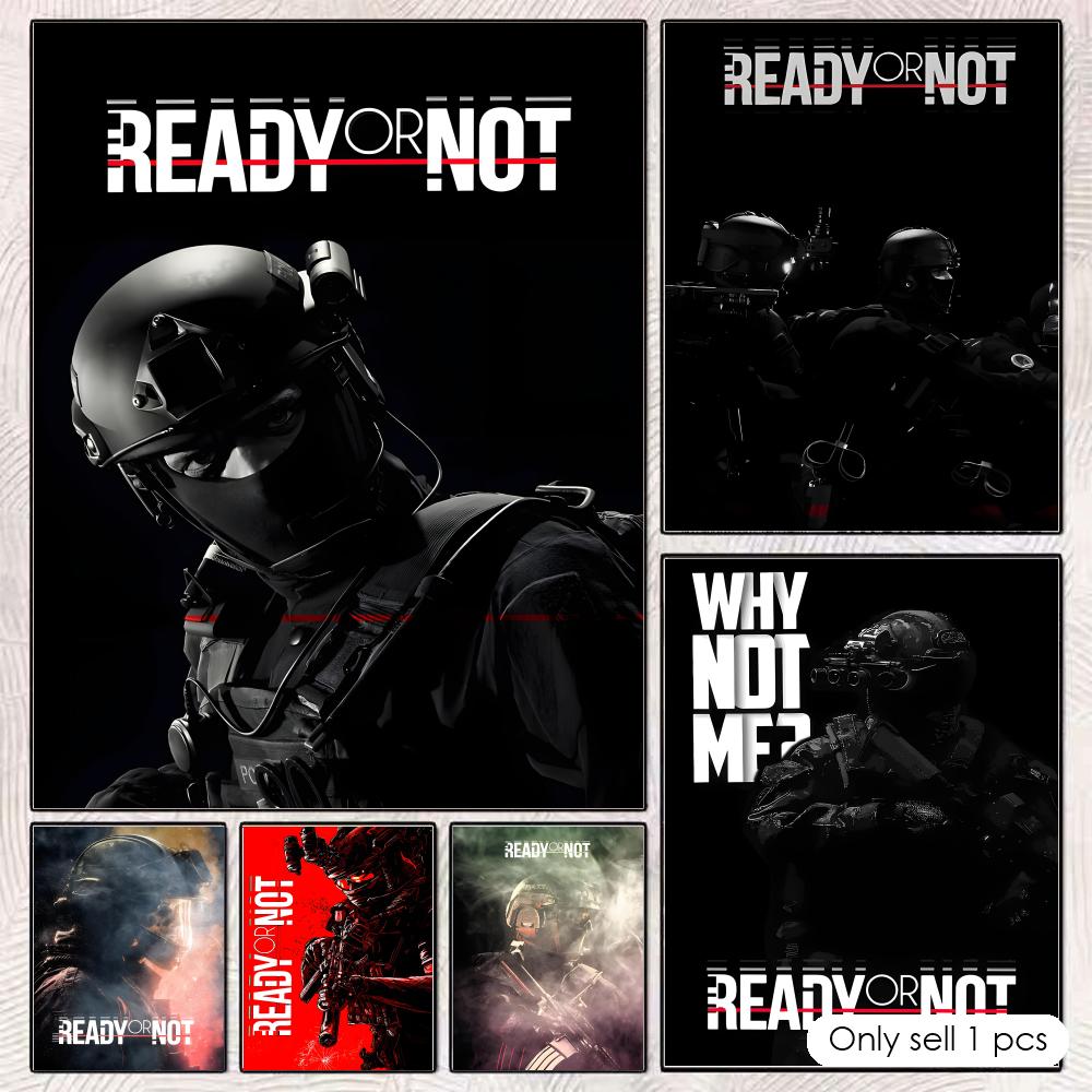 Esports Gaming Wallpaper - Poster R-Ready o N-NotS HD, decorazione