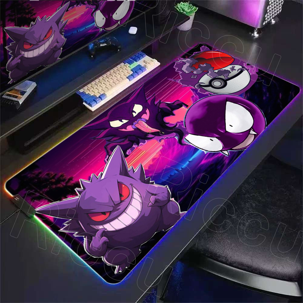 Esports Gaming Wallpaper - Tappetino per Mouse RGB P-pokemon Gengar