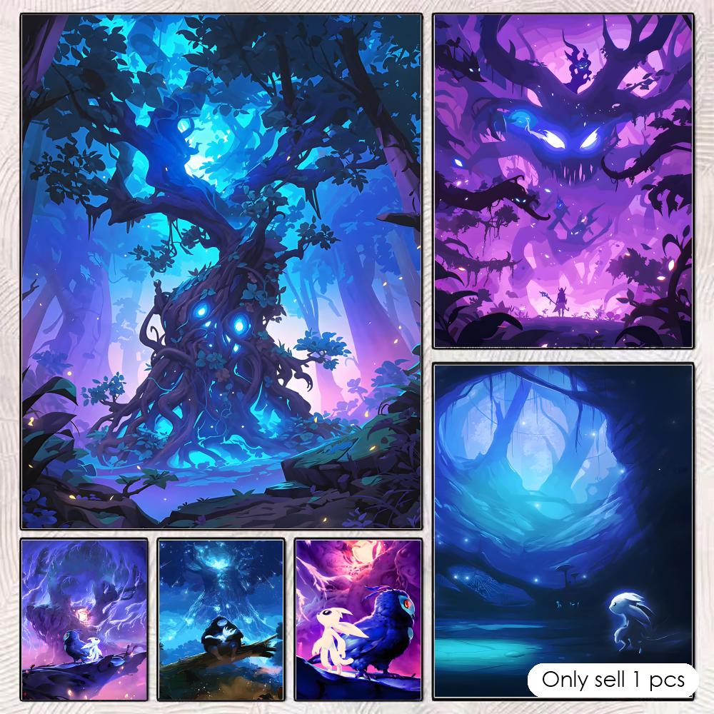 Esports Gaming Wallpaper - Poster O-Ori and the B-Blind F-ForestS