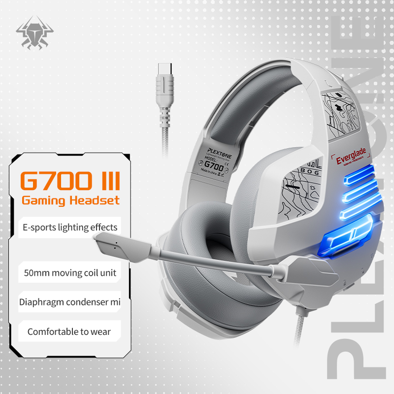 Esports Gaming Phone - Cuffie da gioco cablate PLEXTONE G700