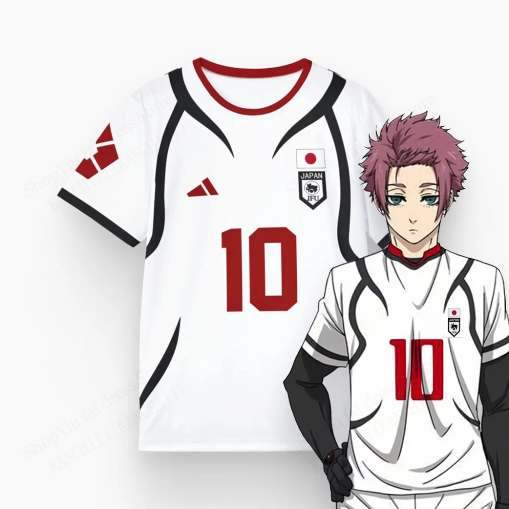 Esports Gaming Arm Sleeve - T-shirt Anime Blue Lock Sae Itoshi