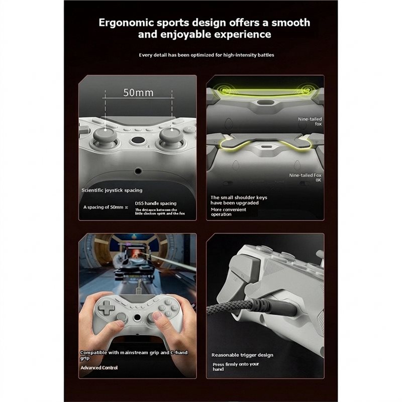 Controller da gioco leggero Be - Esports Gaming Phone recensione e prezzo
