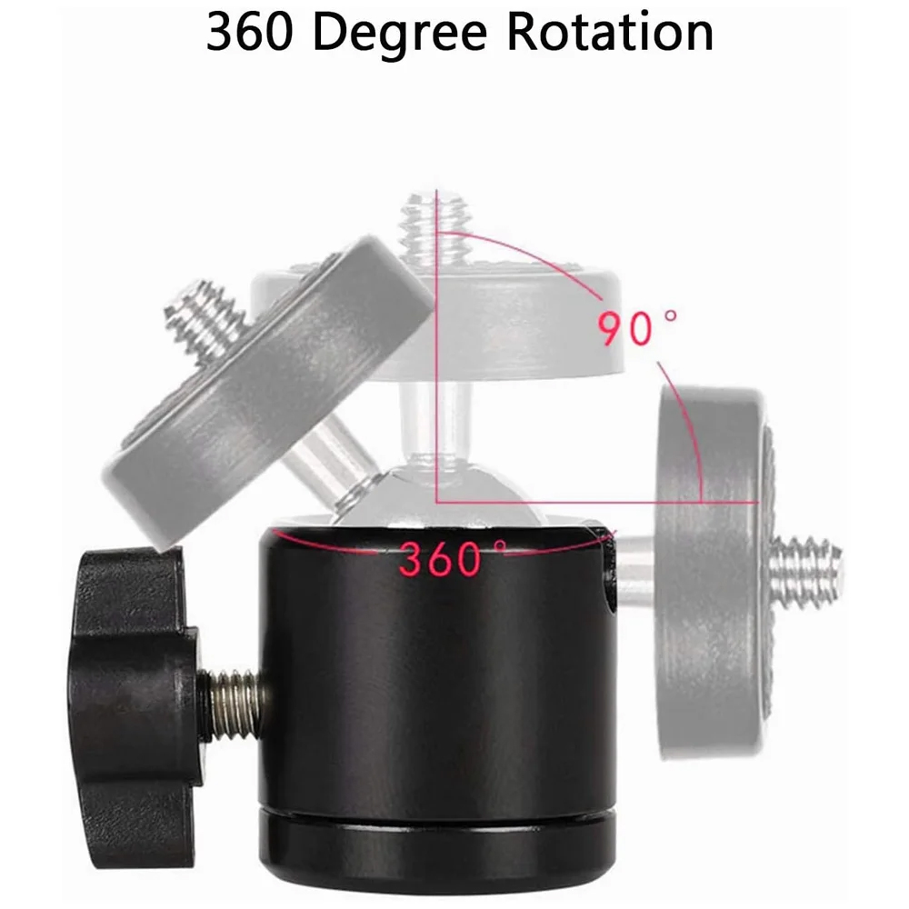Mini Testa a Sfera con Vite da - Webcam Ring Light recensione e prezzo