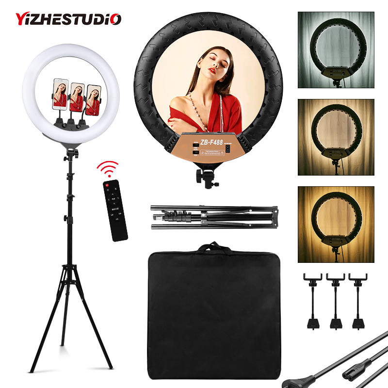 Lampada ad anello da 22 pollic - Webcam Ring Light recensione e prezzo