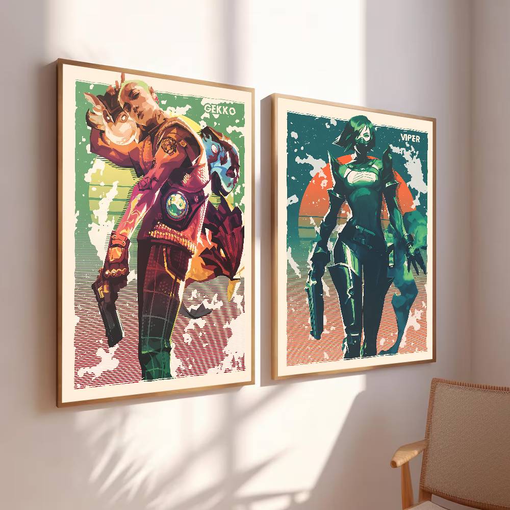 Poster con Texture Splash e Ri - Esports Gaming Wallpaper recensione e prezzo