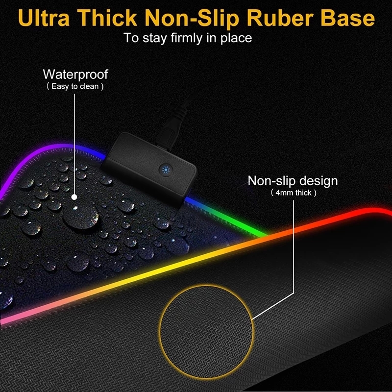 Tappetino per mouse con luce a - Esports Gaming Keyboard And Mouse recensione e prezzo