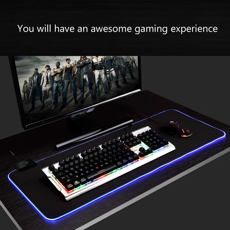 Tappetino per mouse con luce a - Esports Gaming Keyboard And Mouse recensione e prezzo