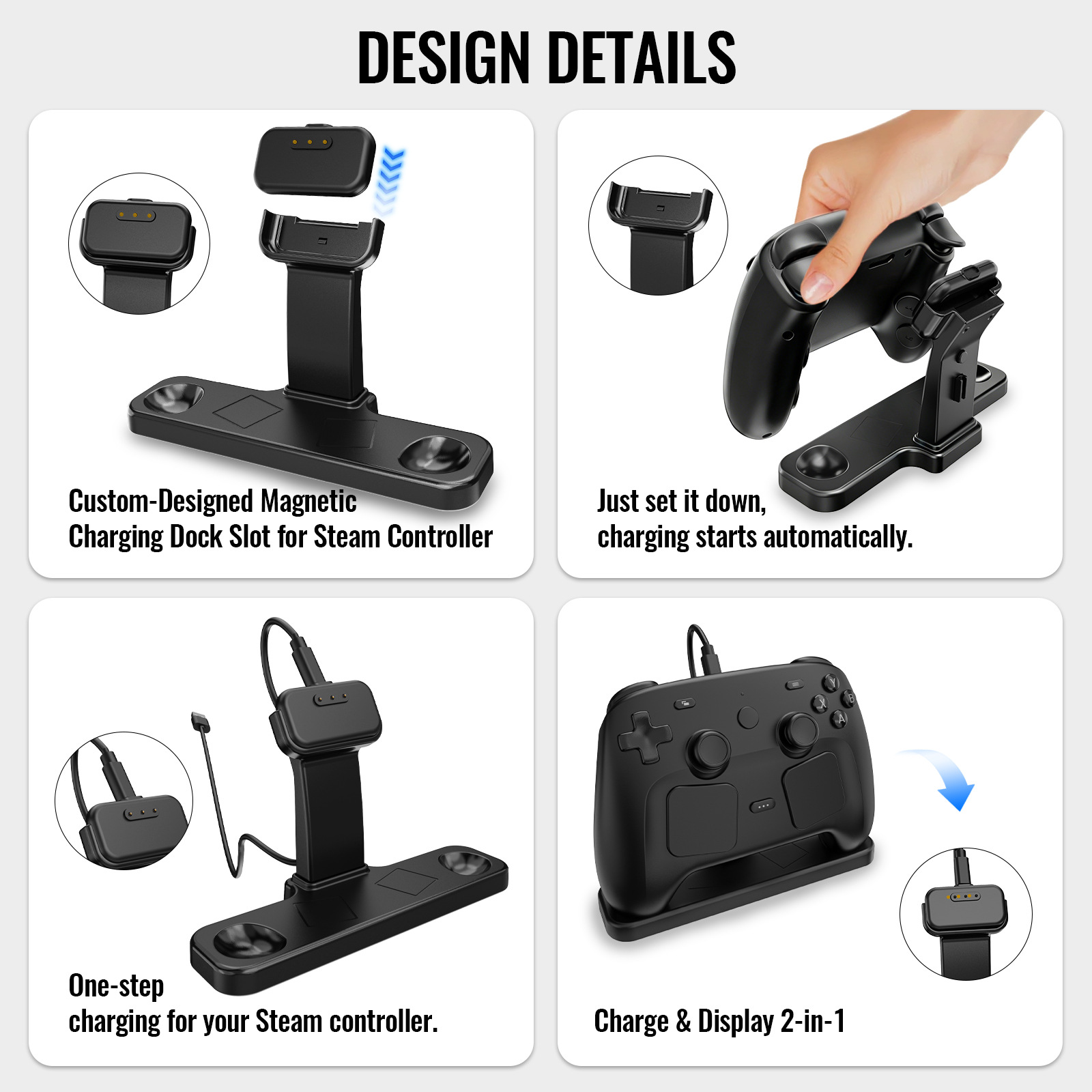 Nuovo Supporto Magnetico di Ri - Controller Charging Stand recensione e prezzo