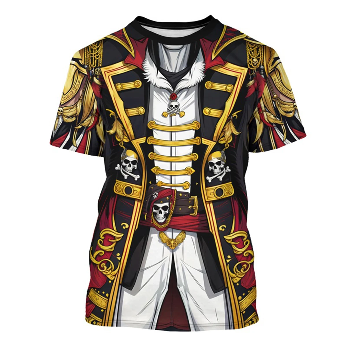 T-shirt capitano pirata stampa - Esports Gaming Arm Sleeve recensione e prezzo