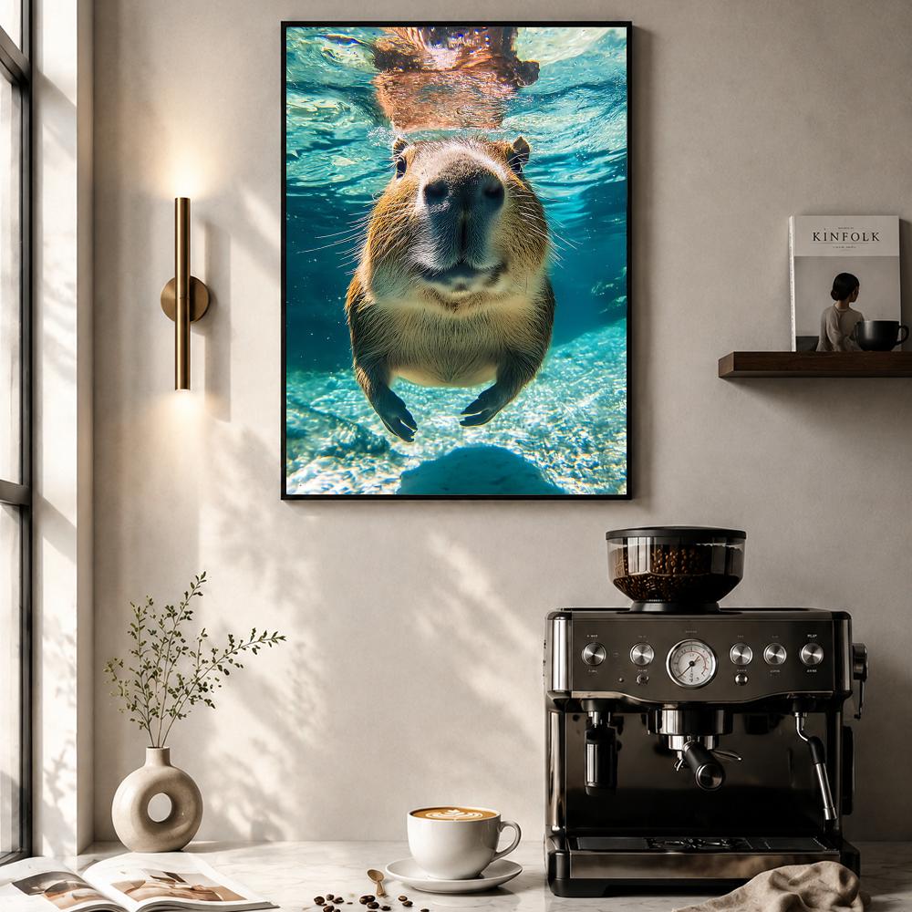 Poster artistico Healing Capyb - Esports Gaming Wallpaper recensione e prezzo