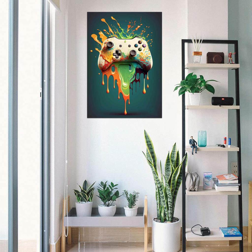 Anni '80 Colorato Punk Neon Ga - Esports Gaming Wallpaper recensione e prezzo