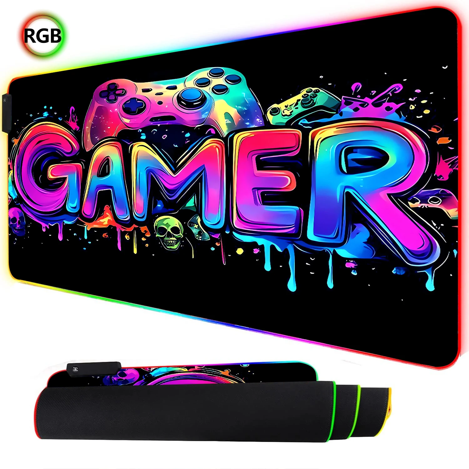 Controller da gioco al neon RG - Esports Gaming Keyboard And Mouse recensione e prezzo