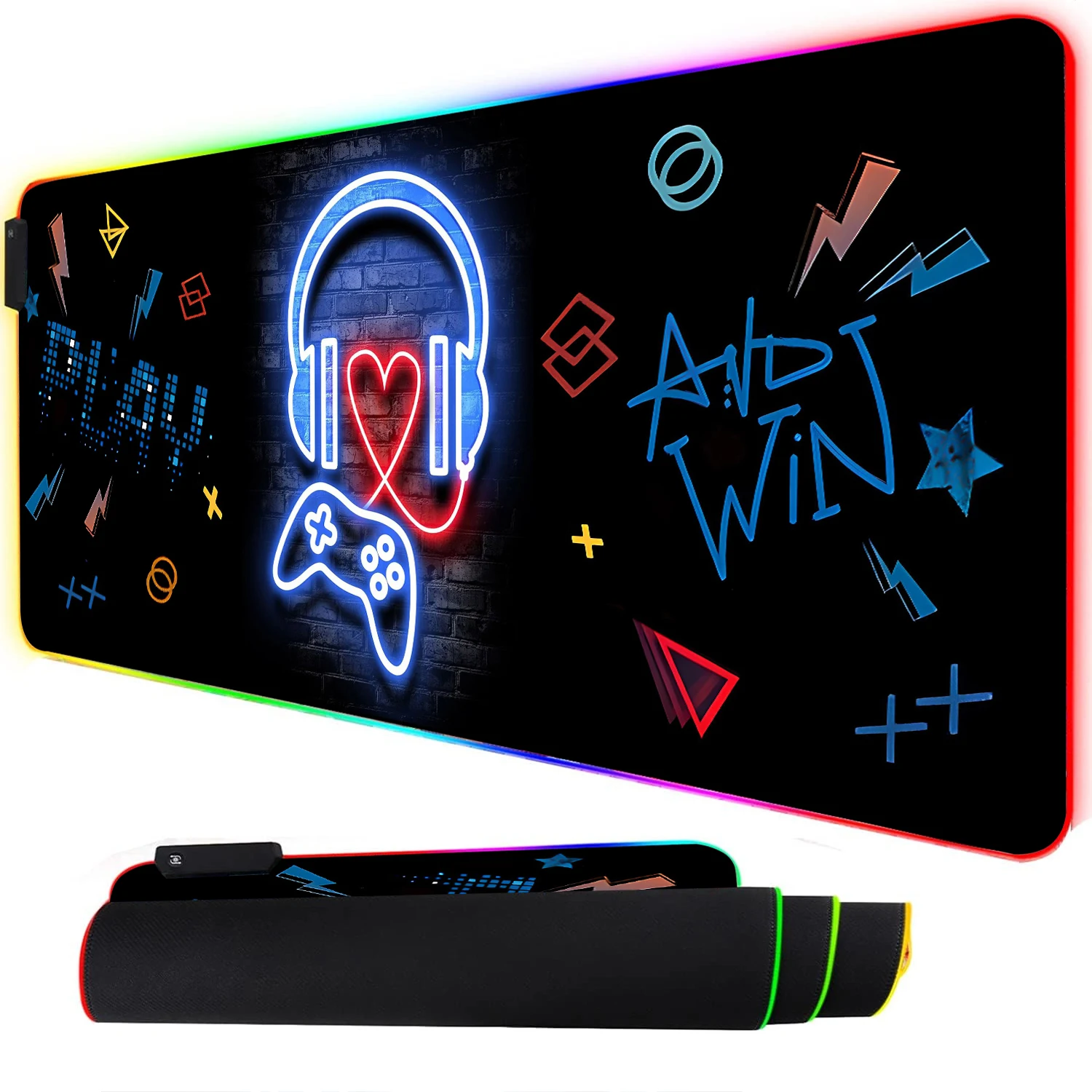 Controller da gioco al neon RG - Esports Gaming Keyboard And Mouse recensione e prezzo