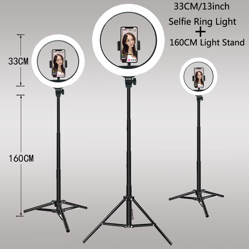 26 33CM Luci video Luce dimmer - Webcam Ring Light recensione e prezzo